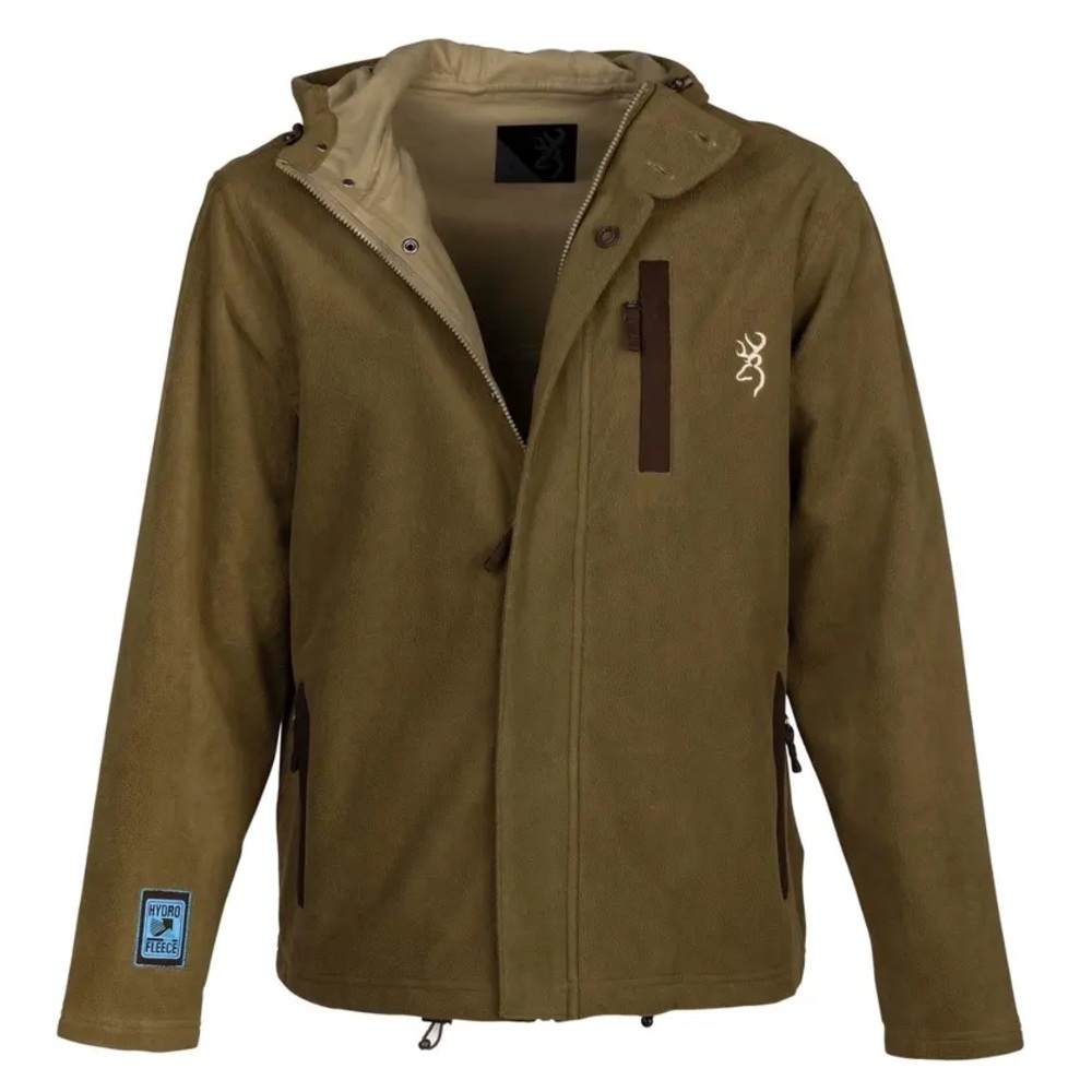 Browning Men's Olive Hydro Fleece Jacket